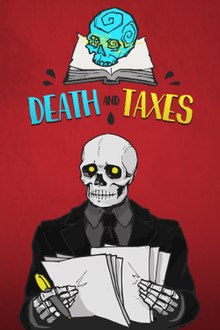 death and taxes game poster