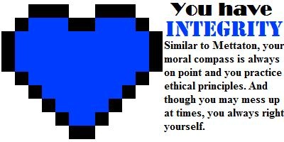 undertale soul personality quiz results